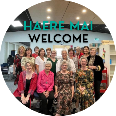 Photo of the BDS Team at their Christchurch office. Text overlay reads: Haere mai Welcome