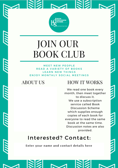 Book Clubs: Finding, starting, and participating in book discussion groups